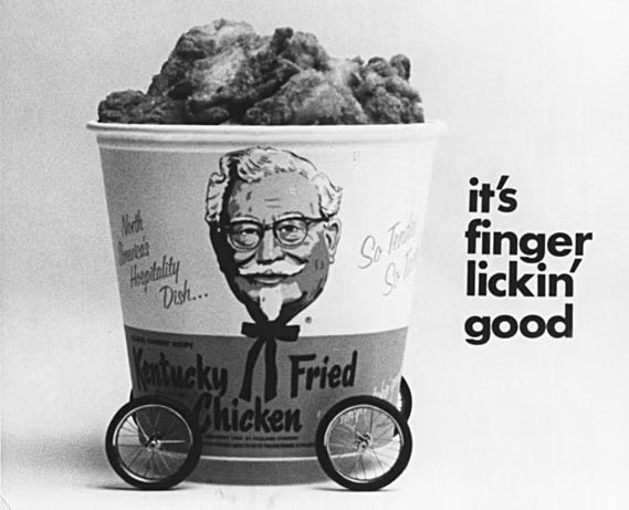 BellamSwathi's tweet image. When Indians or Arabs eat with their hands, it’s “barbaric.”
But when KFC thatha says “It’s Finger-Lickin’ Good”,
that’s culture? marketing? class?

This slogan has been running since the 1950s —
long before any “barbaric” Asians arrived in America.