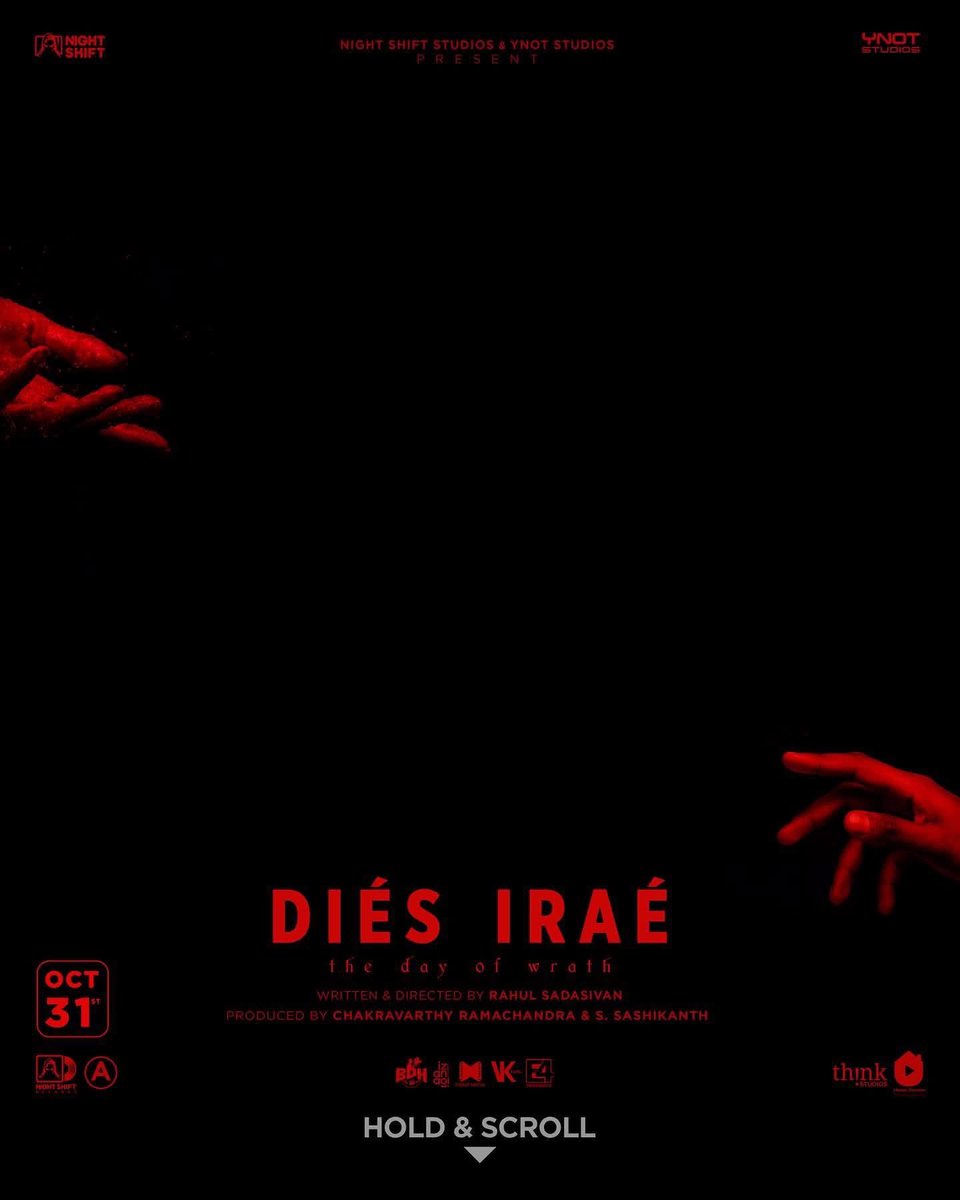 Southwoodoffl's tweet photo. #DiesIrae Release Trailer from Tomorrow 12 pm 🔥
@pranavmohanlal
@rahul_madking
@chakdyn
@allnightshifts @StudiosYNot
#YNotStudios #NightShiftStudios #PranavMohanlal #RahulSadasivan https://t.co/aL3qOxzgTu