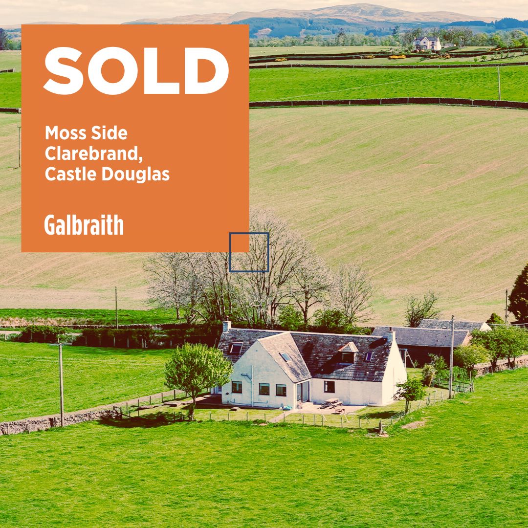 SOLD!

Congratulations to the new owners of Moss Side, a generously proportioned family home in rural Dumfries &amp; Galloway! 

Interested in buying or selling in the area? Take a look at our fantastic properties📲

#Galbraith | #EstateAgent | #Sold