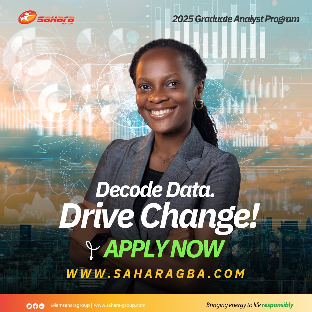 energyplanets's tweet image. Advance Your Career: Sahara GBA Program Now Accepting Applicants. Master data-driven problem-solving and analytical skills specifically for high-impact roles in the African energy sector. 

@iamsaharagroup #GraduateProgram #DataAnalytics 
👇energyplanets.org/sahara-group-e…