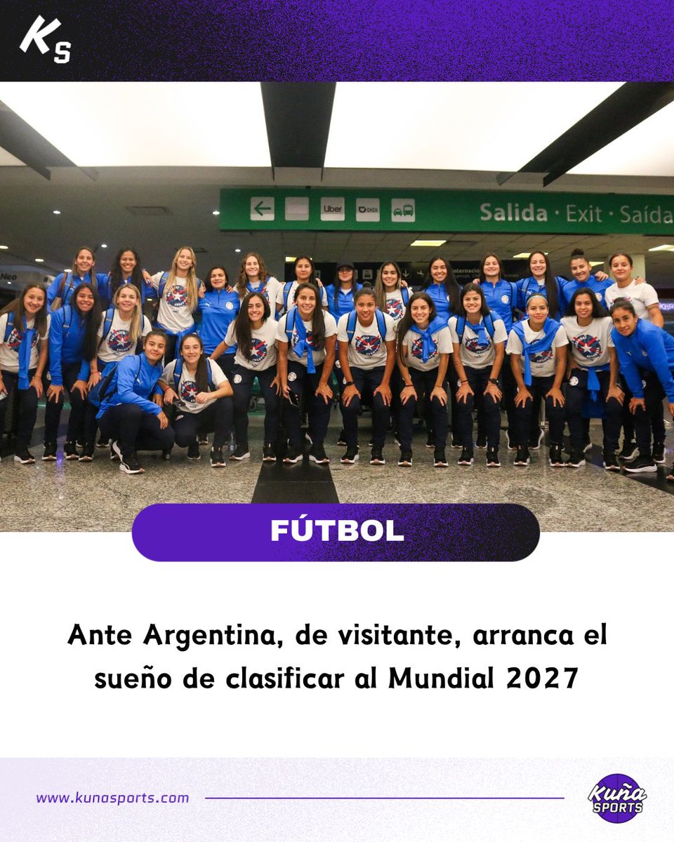 ¡Es hoy, es hoy!🙋🏻‍♀️

🇵🇾La selección paraguaya absoluta comienza hoy el largo camino clasificatorio al Mundial Brasil 2027.

⚽️La Liga de Naciones Femenina es el nuevo torneo de la Conmebol, similar a las eliminatorias masculinas, pero a una sola rueda.

#KuñaSports💜