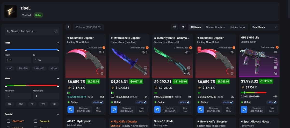 Alejomex - Buying Skins tweet media
