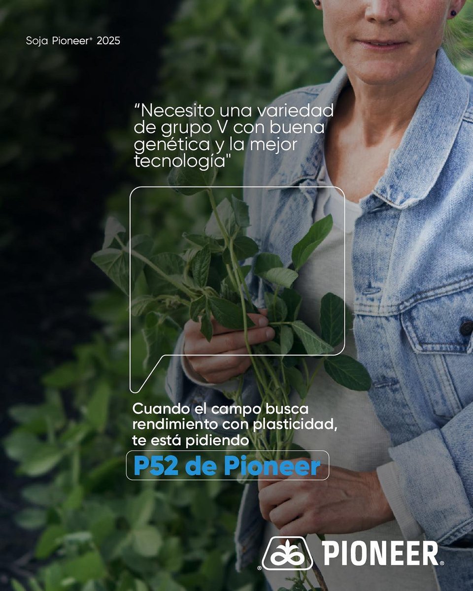 P52A06SE: una soja ciclo corto con plasticidad. Tu campo te pide que la conozcas!