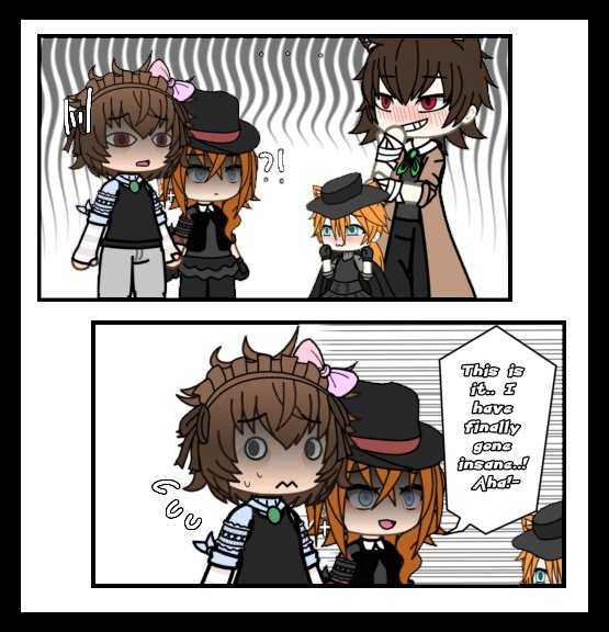 AutumnIsFound's tweet photo. "ssk meet FANON ssk" 😛
A lil comic i made just to show my hatred and fear to fanon Soukoku lolol  🧍‍♀️✨

#bsdtwt  #gacha https://t.co/DqDNEW29yd