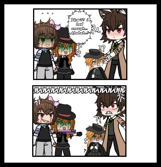 AutumnIsFound's tweet photo. "ssk meet FANON ssk" 😛
A lil comic i made just to show my hatred and fear to fanon Soukoku lolol  🧍‍♀️✨

#bsdtwt  #gacha https://t.co/DqDNEW29yd