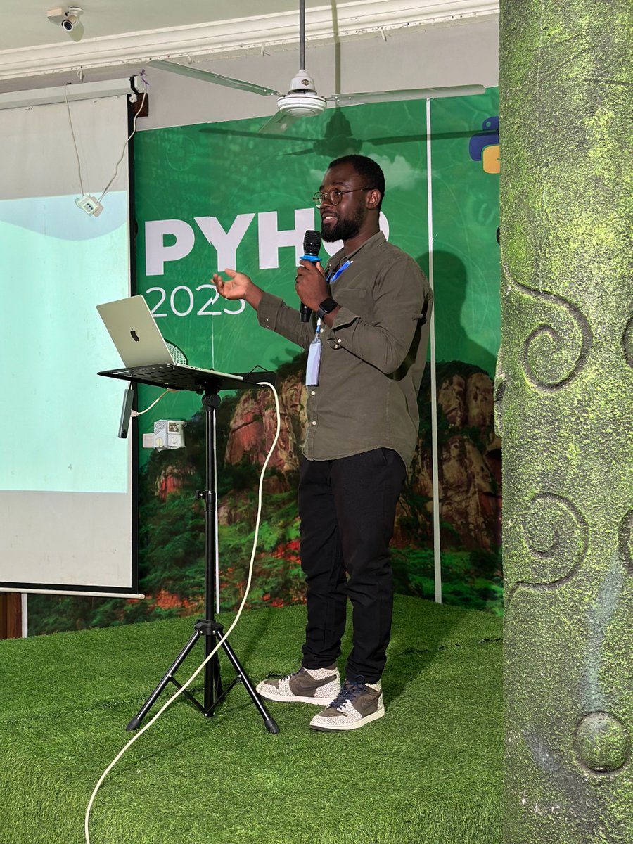 PythonHo's tweet image. @maaddae is currently presenting on the topic "Zen and the Art of Type Hints: Duck Typing Meets Static Checking". Power packed with information and skills a session which shouldn't be missed
#PyHo25 #Python #PyCon #PyGhana