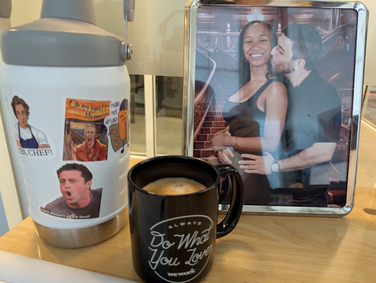 We're in the good place <a href="/WeWork/">WeWork</a>