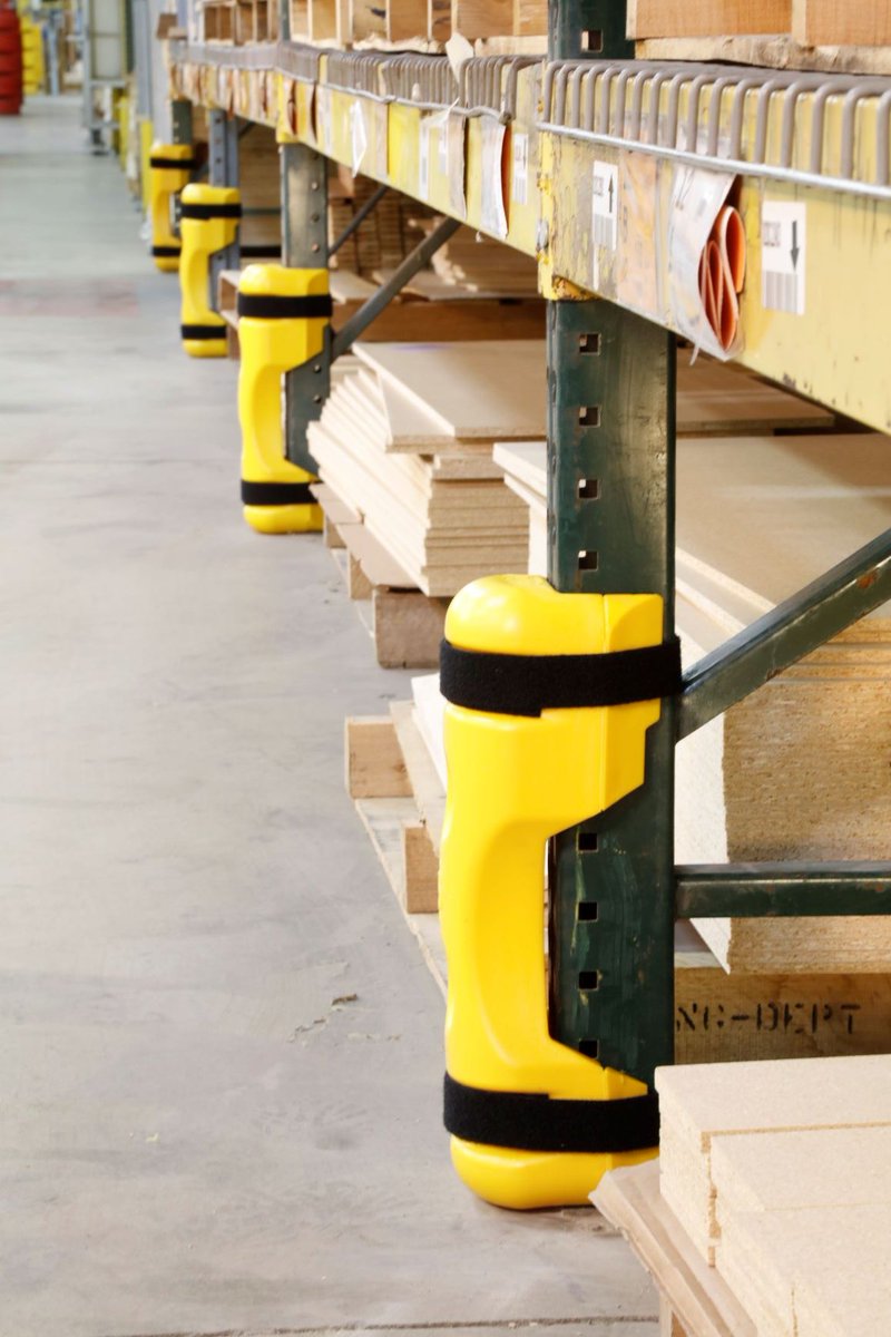 SentryProtect's tweet image. Rack systems are strong structures capable of holding thousands of pounds of materials. If any one of those components is damaged from forklift hits or excessive load stress – the safety factor is reduced. Rack Sentry CONTOUR protects racks from impact damage.  #RackProtection
