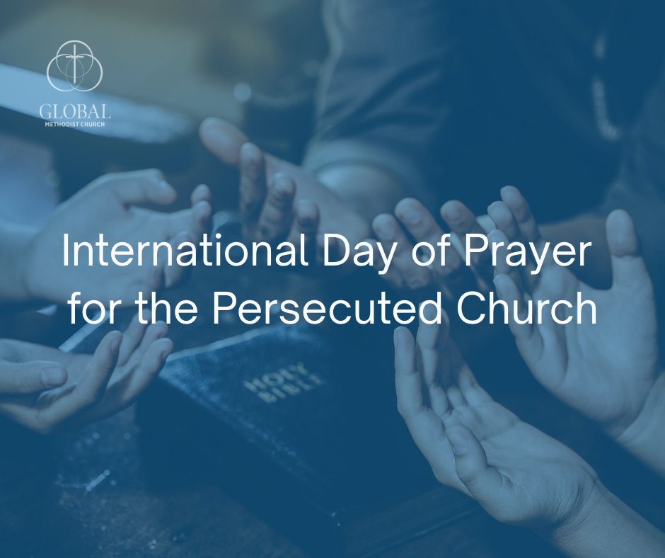 GlobalMChurch's tweet image. 🌍 Save the Date | Nov 2, 2025
Join us and believers worldwide for the International Day of Prayer for the Persecuted Church.
Set aside time in worship or personal prayer to stand with those who risk everything for Christ. 🕊️
#IDOP2025 #PrayForThePersecuted #GlobalMethodistChurch