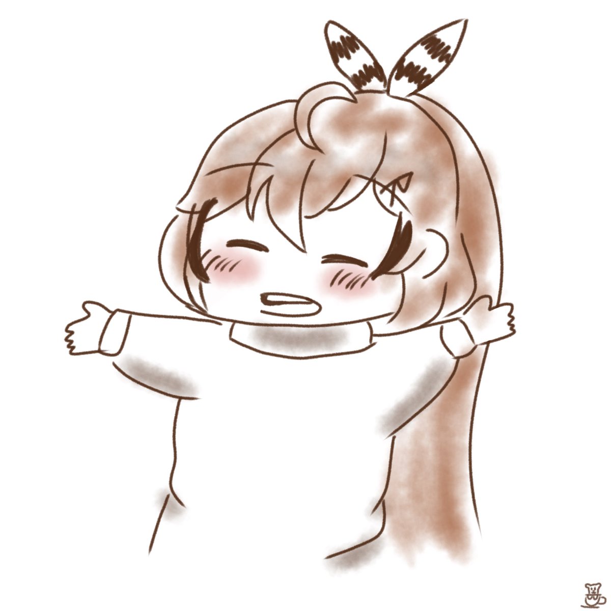 mumei hug! 🫲🦉🫱

#drawMEI