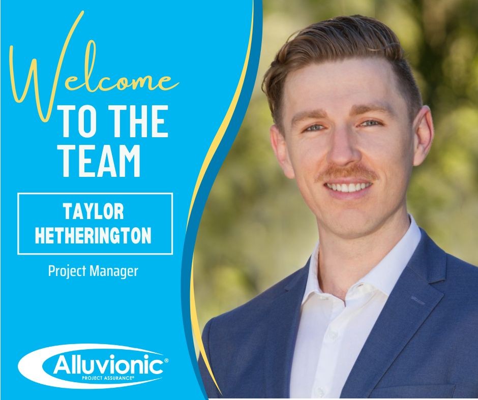 Alluvionic's tweet image. We’re excited to welcome Taylor Hetherington to Alluvionic as a Project Manager. We look forward to the expertise and perspective Taylor will bring as we continue delivering excellence for our clients. Welcome to the Team, Taylor!

#Alluvionic #ProjectManagement