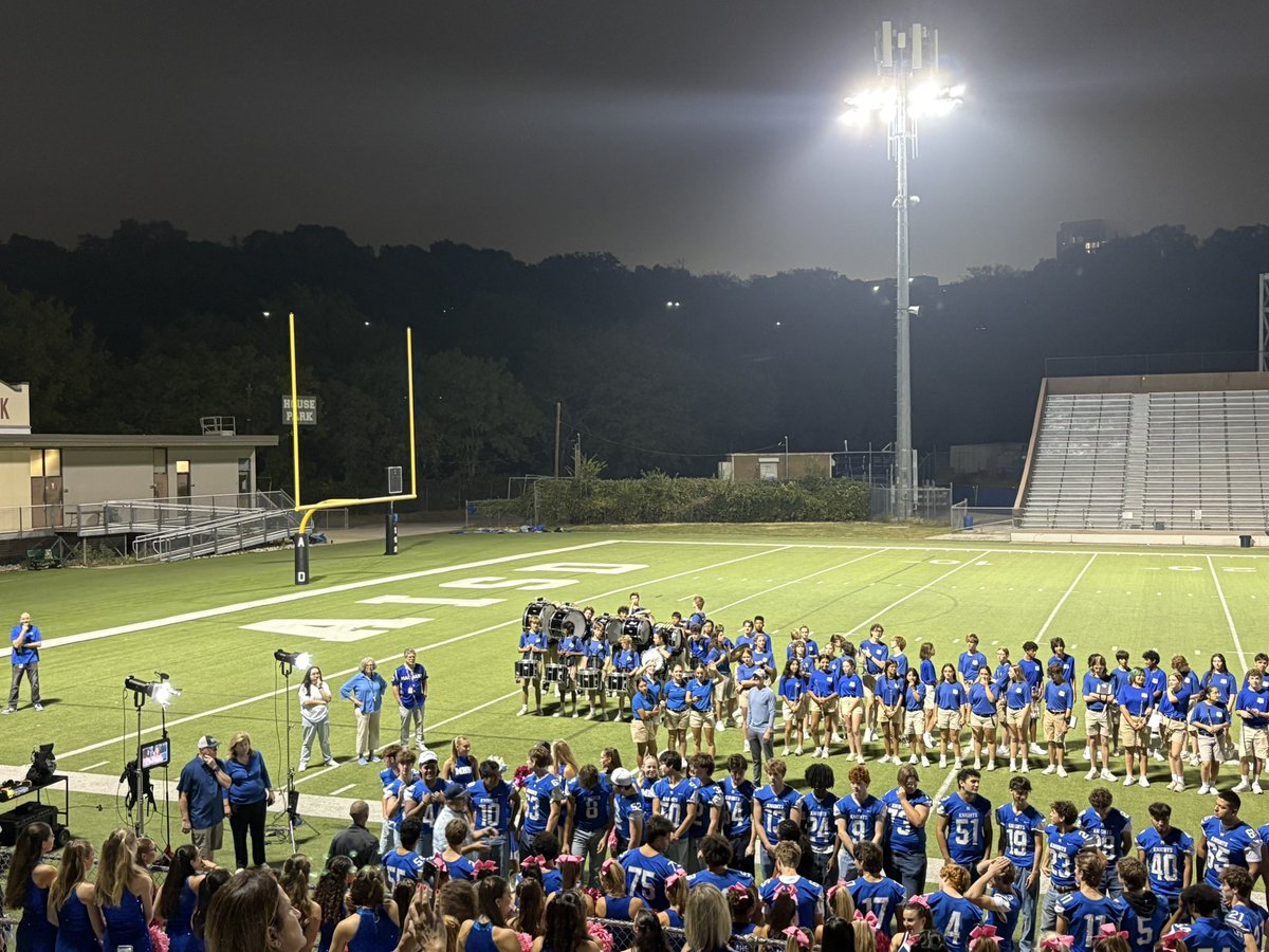 The Today show is featuring my son’s high school football team this morning for wearing guardian caps during games. Apparently we’re the only team in Texas where all players wear them in games.