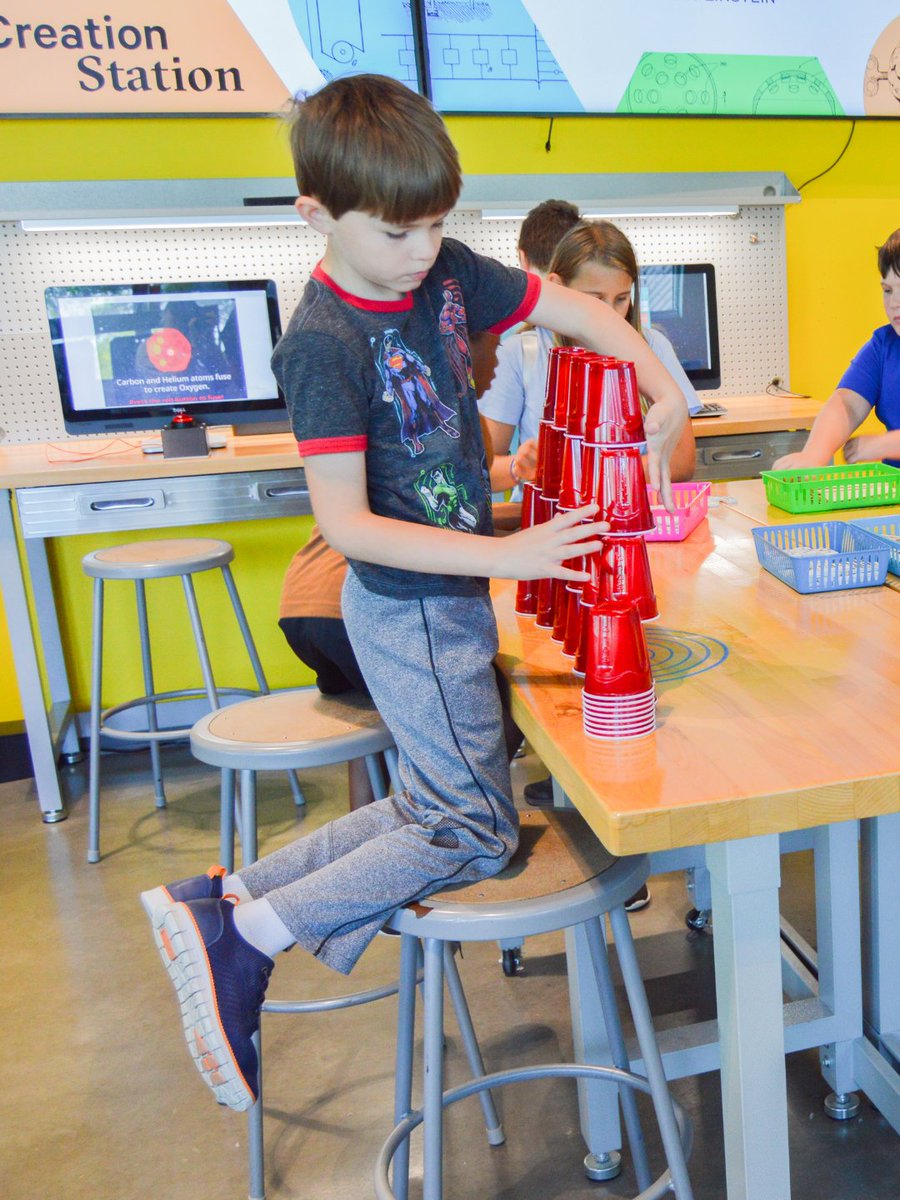 cademuseum's tweet photo. Our Maker Workshop is BACK this week! 🎉

💡✨ Stop by tomorrow at 11:30 am and turn your imagination into a slam dunk! 

Ages 9+ at the Creation Station 🎉

#MakerWorkshop #Inventivity #HandsOnFun #GameOn https://t.co/iGCoaU7ZBy
