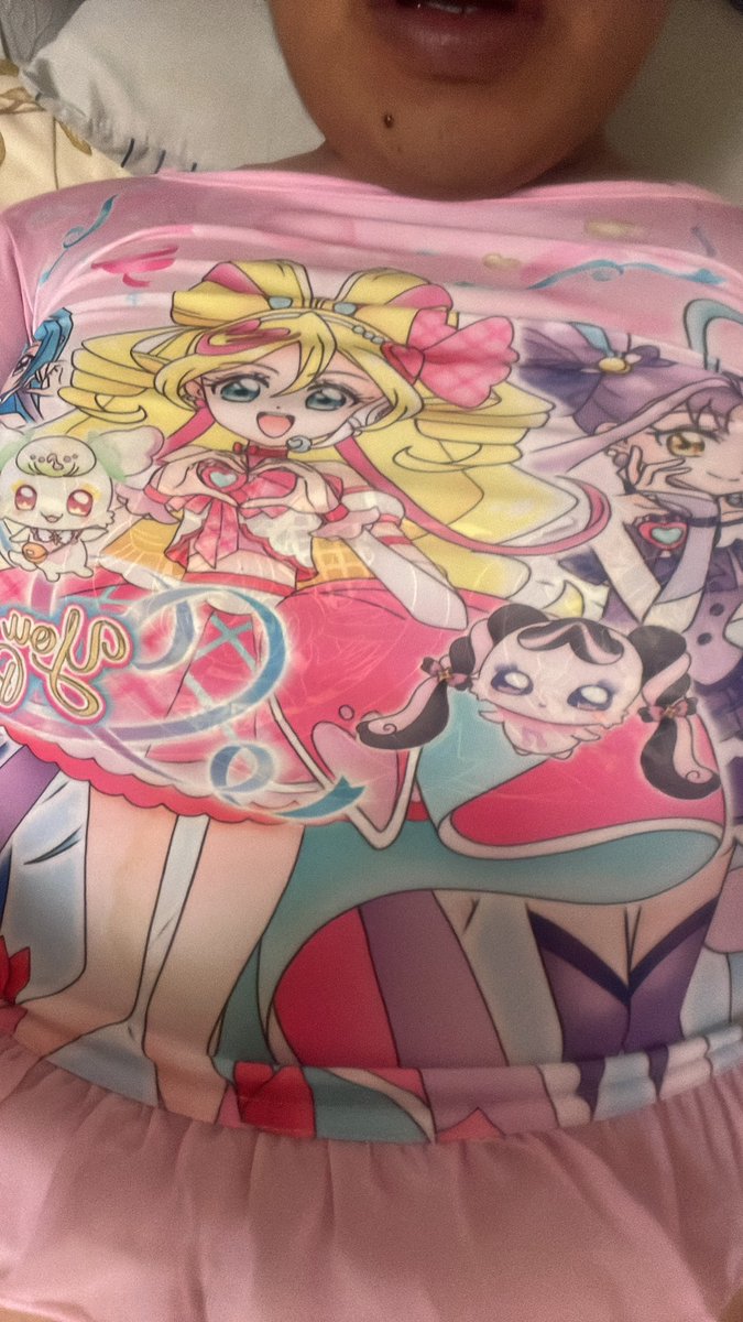 久しぶりのプリキュアパジャマ︎💕︎