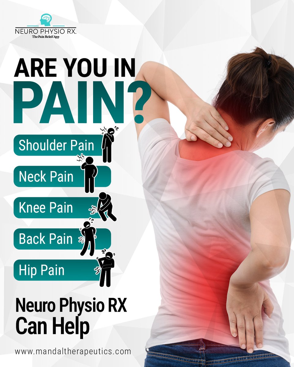 NeurophysioRx's tweet image. Are you in #pain? Our #app can help. We provide expert #guidance and personalized plans to help with common issues like #shoulder, #neck, #knee, #back, and 
hip pain.

Google Play: bit.ly/41NxDLO
Apple Store: bit.ly/4iulL6E