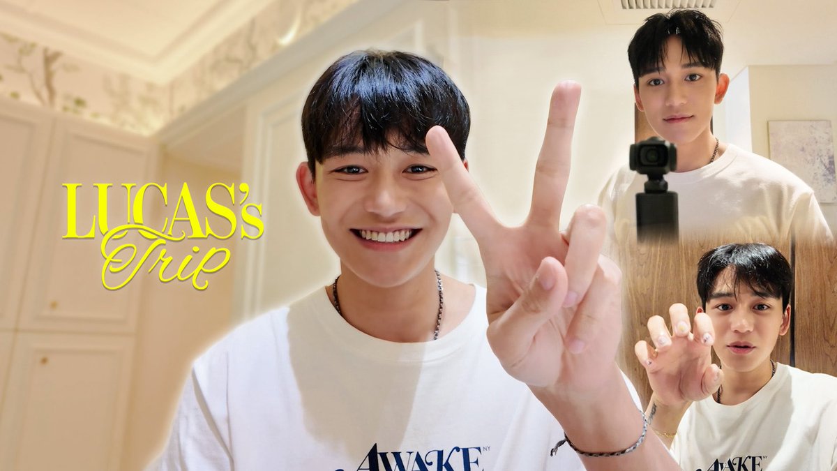 우리 이거 좀 구경하다가 또 밥 먹으러 가요🍚 | LUCAS’s Trip Ep.01 

youtu.be/RkGcIdol940

#LUCAS #루카스
#LUCASsTrip #루카스트립
