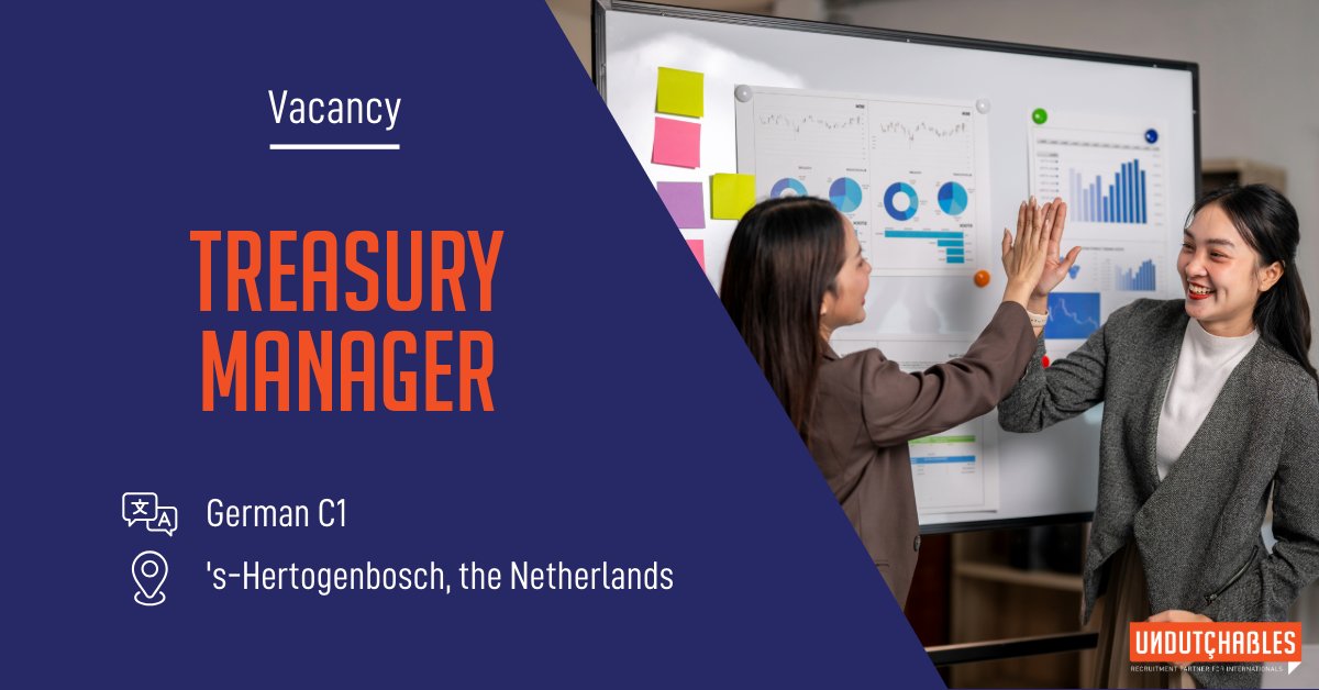 💬 Do you speak German and have strong analytical skills ?
Join as a Treasury Manager in #DenBosch!
Manage liquidity, FX &amp; funding for a global group to drive financial stability &amp; innovation internationally. 🌍
💼 Hybrid work + great benefits.
Apply 👉ow.ly/ga0c50Xhrh1