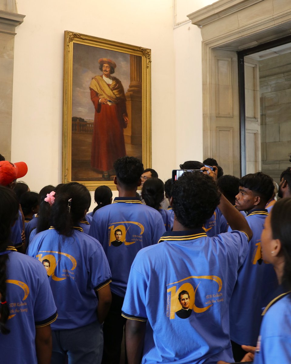 victoriamemkol's tweet image. 54 students from Don Bosco Welfare Centre, Azimganj visited Victoria Memorial Hall for an educational museum tour. During their visit, they had the opportunity to interact with our museum guide and learn about India’s rich history and heritage. 
#CultureUnitesAll #SchoolTour