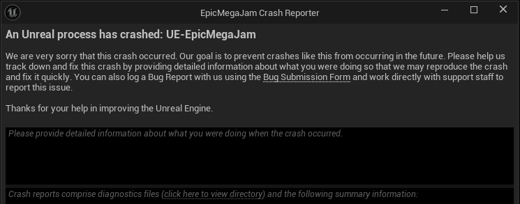 RealGiftedMamba's tweet image. I decided to take a part in the Epic Mega Jam. It is my first time creating a game with Unreal. So far, I am really enjoying the Unreal Experience™ - at least several times per day. #UnrealEngine5 #epicgames