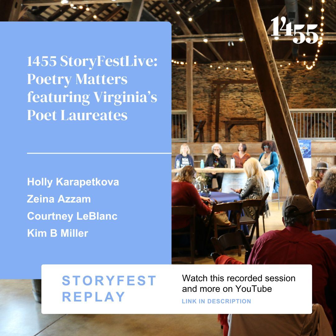 1455 StoryFestLive: Poetry Matters featuring Virginia's Poet Laureates

Featuring local poet laureates, this panel featured four writers reading from their work and discussing their roles as artists, teachers, and advocates for poetry. 

Full video at youtu.be/MkAUlPUfRas