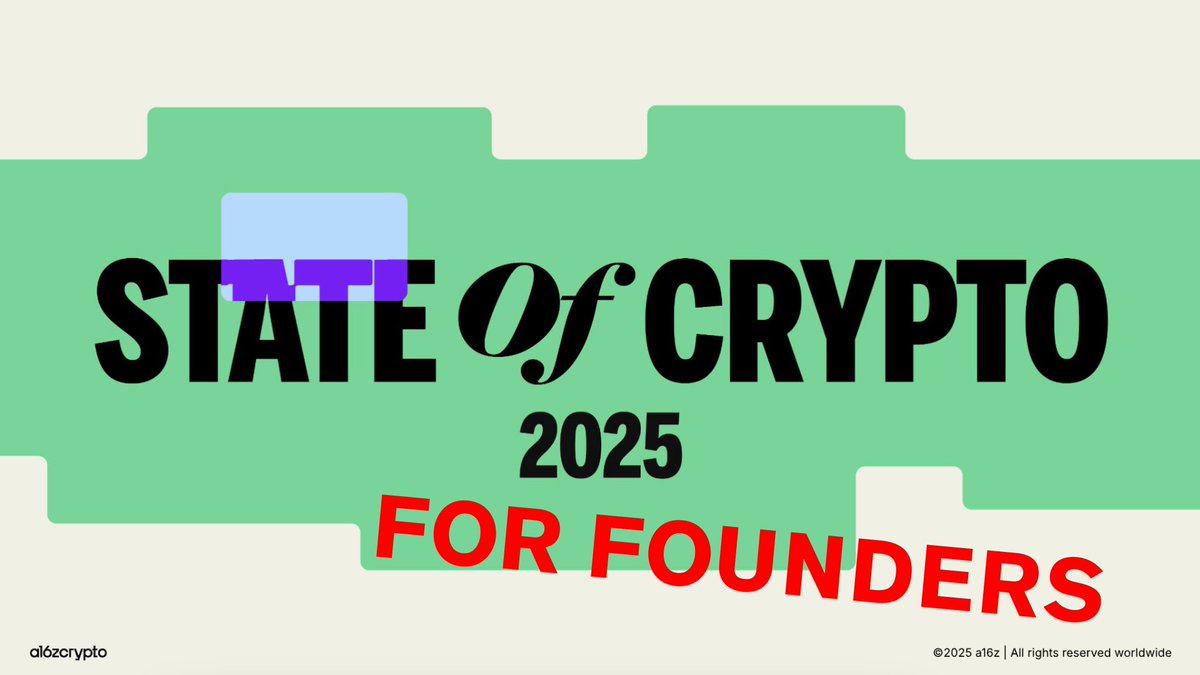 Key insights from a16z's State of Crypto 2025 report highlighting opportunities on Solana