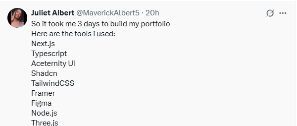 ssarkerdev's tweet image. What does Earth need: Next.js with Framer, Three.js, and UI libraries (Aceternity, ShadCN)? use one.

Why use Next.js?
- SEO, server-side rendering, full-stack capabilities
We aim to minimize client components, but Framer requires CSR.
Need fancy parallax? Use Vite or Express.js.