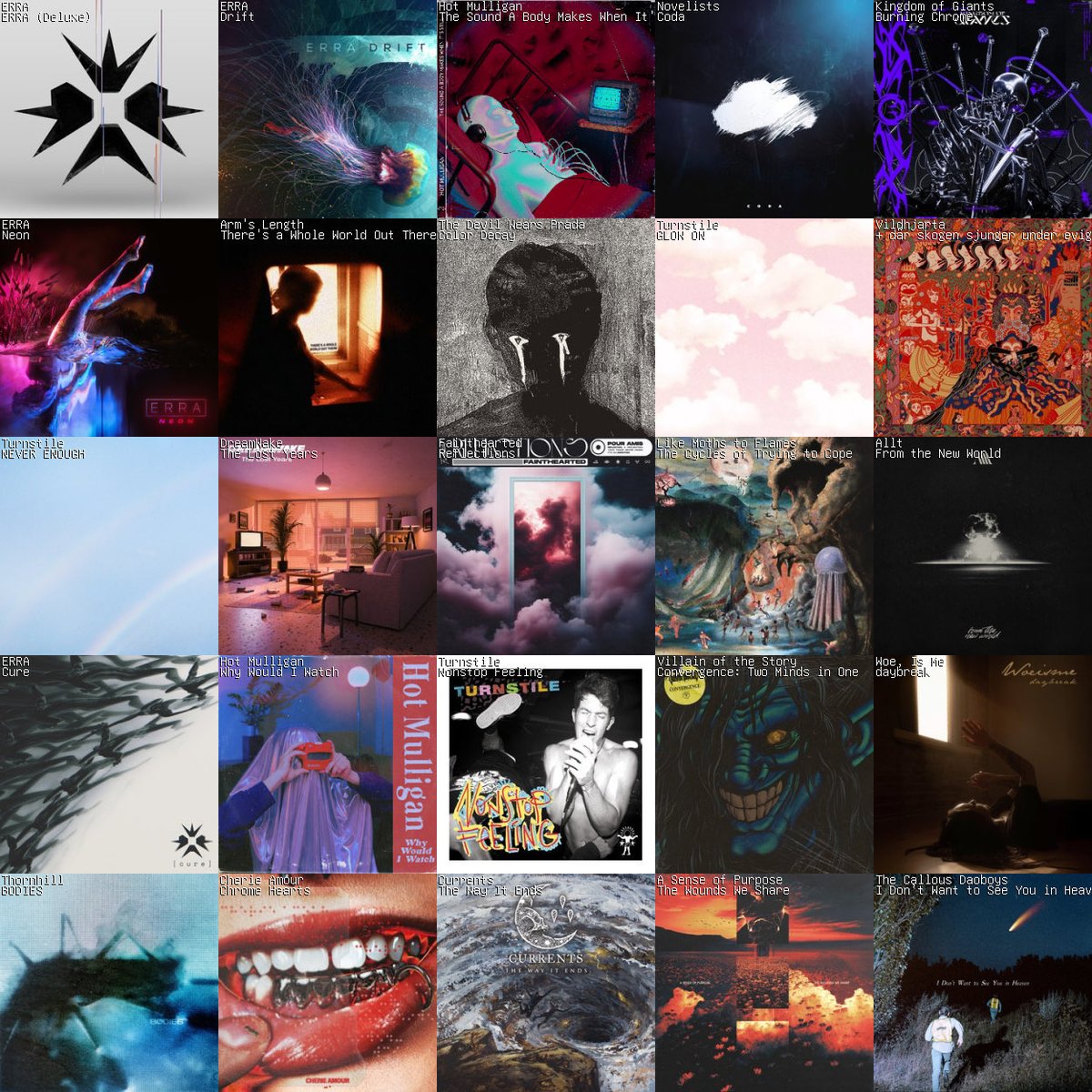 Happy 5x5 Friday! Reply with yours and i’ll pick my favorite!
