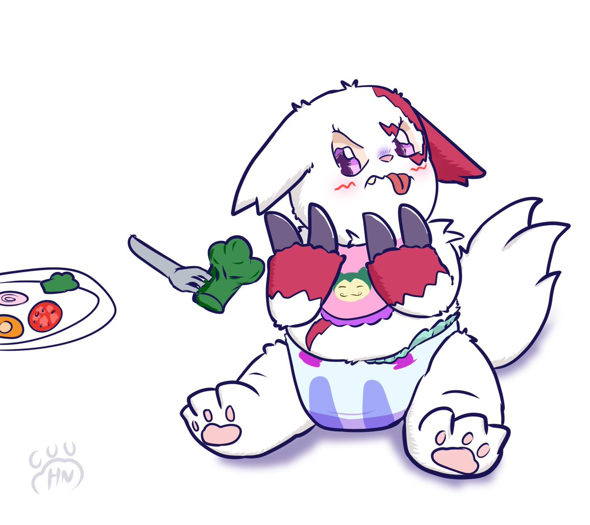 HANGYAKUNEKO's tweet photo. When she was younger she used to eat everything https://t.co/LuMliJvJxO