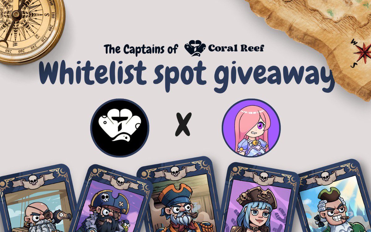 chocolate_xo3's tweet photo. I have 13 WL Spots to give away for the upcoming captains Mint from @Suicoralreef 

To participate;
⚜️Follow @Suicoralreef 
⚜️Like and retweet this post
⚜️Drop your sui wallet address

Ends in 24 hours

Give away szn but i promise last one😭 https://t.co/zwz2dLrrRd