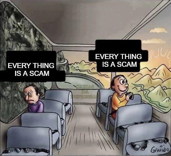Mrcryptoxwhale's tweet image. Everything’s a scam.
The whole financial system is.
Maturity is accepting this and focusing on stacking as much wealth as possible, before it’s all over.