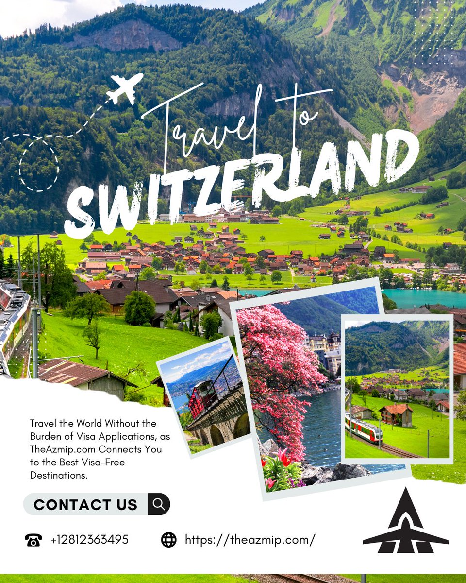 IAzmip's tweet photo. Discover Switzerland with Azmip – Where Nature Meets Precision and Elegance
Experience the timeless charm of Switzerland with Azmip, a country where breathtaking alpine beauty meets world-class craftsmanship and cultural harmony.
#Azmip #DiscoverSwitzerland #SwissTravel https://t.co/Y9EKB4ksM1