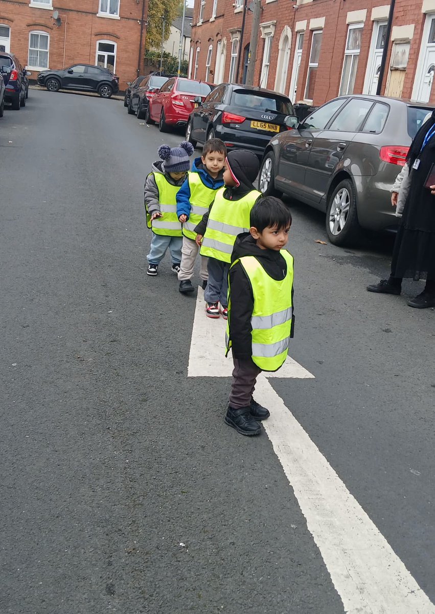 🚦 Our little learners explored road safety! 🌟 They spotted signs, practiced safe crossing, and learned awareness through fun outdoor play. 🌈✨

FREE 15 Hours nursery places for 2–4 years!
Register now: forms.wix.com/f/735814492335… 🎉