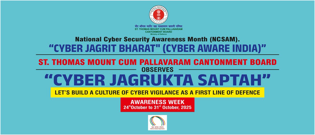 Focusing on cyber vigilance is a crucial step towards securing digital spaces.  The period, observed from the 24th October 2025 to the 31st of October 2025, serves as a reminder to  encourage everyone to actively participate in strengthening our collective cyber defenses.