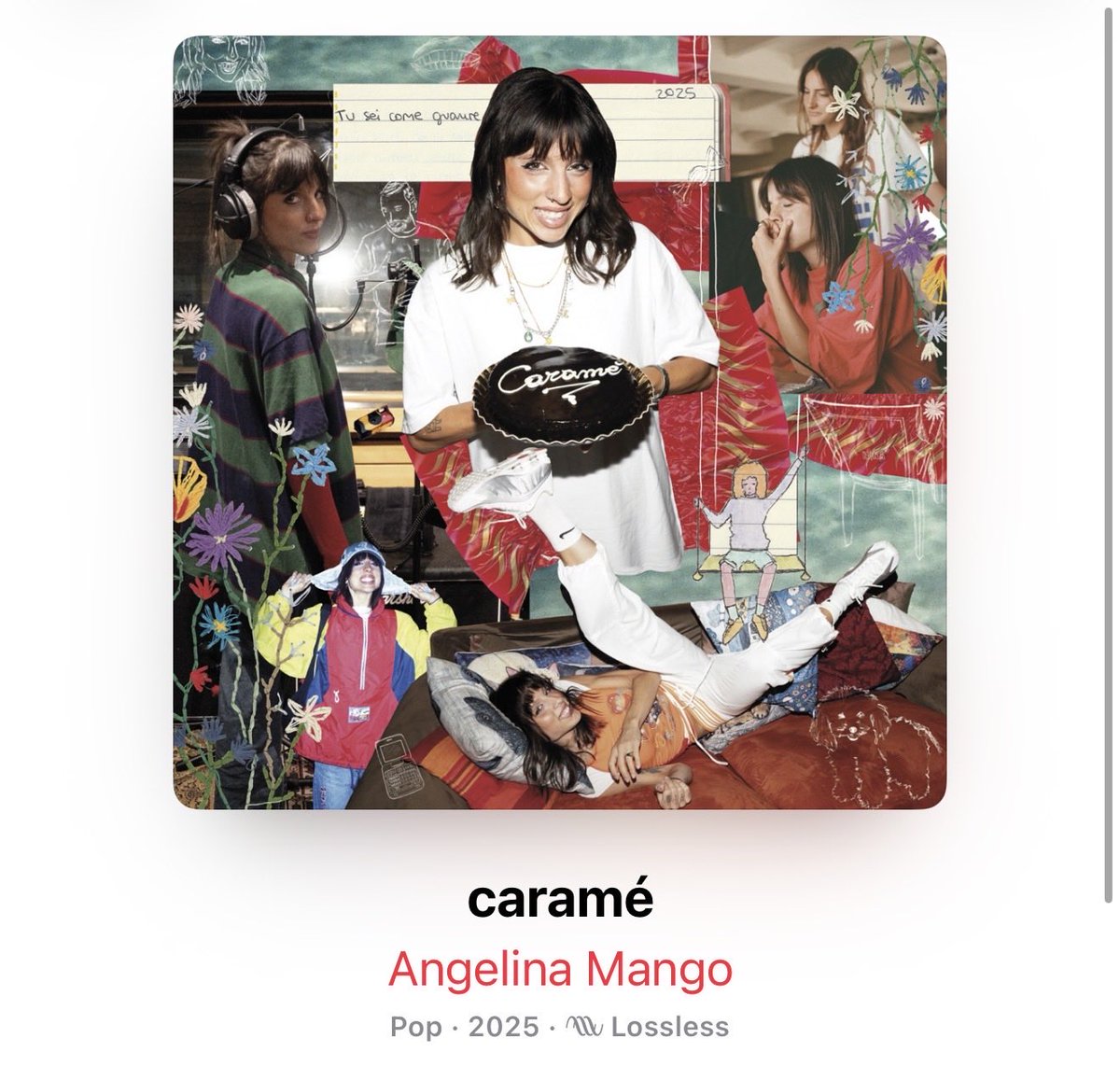 backsimo93's tweet image. #Caramè di #AngelinaMango é un CAPOLAVORO
Un ritorno incredibile, un album che sa di casa, che racconta il suo ultimo anno di silenzio
Una produzione incredibile, con testi e suoni davvero ricercati.
Non prende al primo ascolto ma, fidatevi…
Uno dei migliori album dell'anno♥️