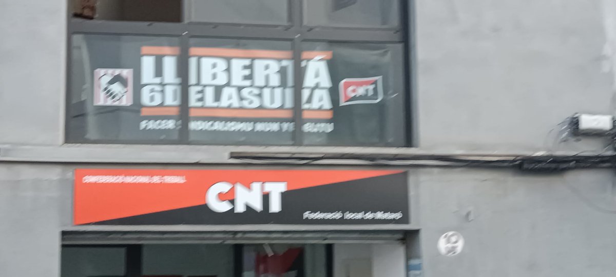 Apoyemos a las #6DeLaSuiza
#SolidaridadObrera 
#Mataró