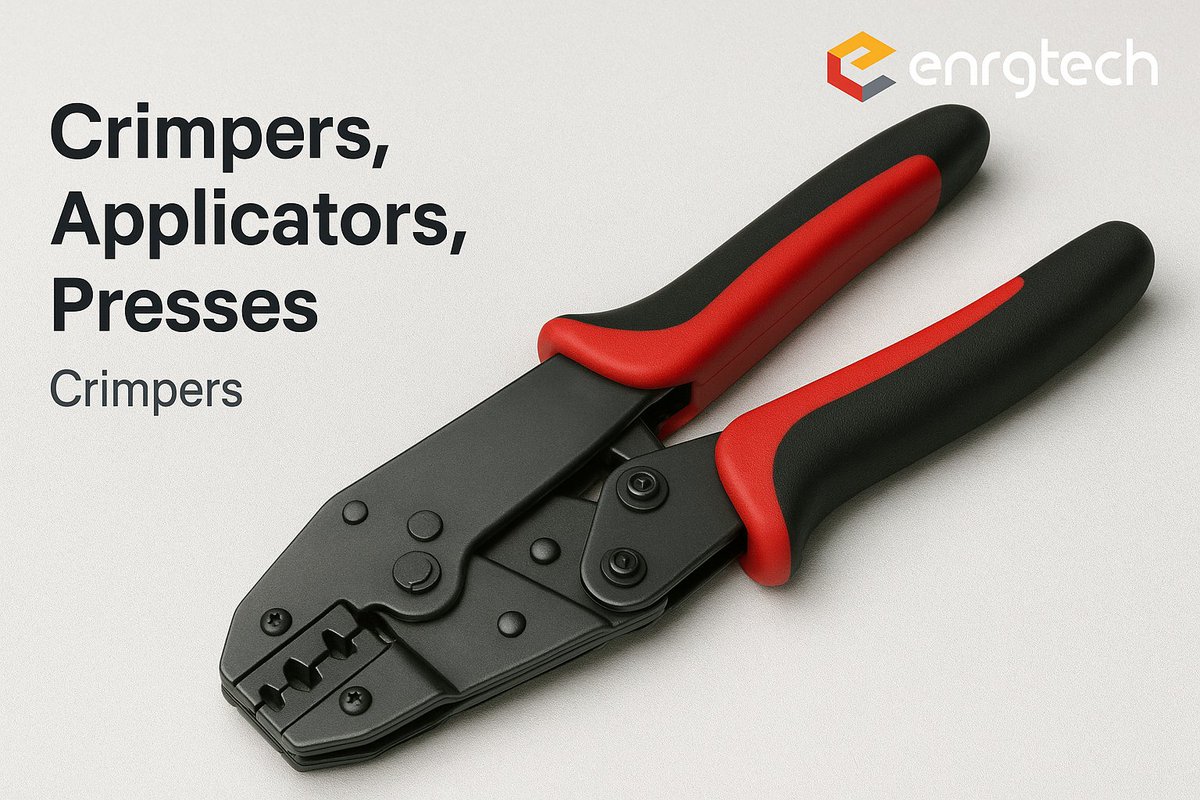joddie_marshall's tweet image. Crimp it. Press it. Perfect it.
Enrgtech tools deliver precision, durability, and speed for every termination job, big or small.
🔗 bit.ly/3WlGDUQ
#Crimpers #Applicators #PressTools #Enrgtech #CableAssembly #ToolTech #PrecisionEngineering
