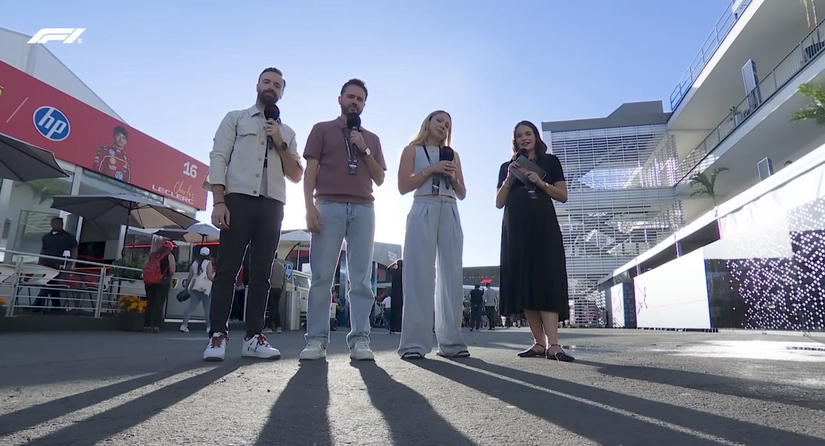 F1 Weekend Warm-Up cinematography has no business being this good