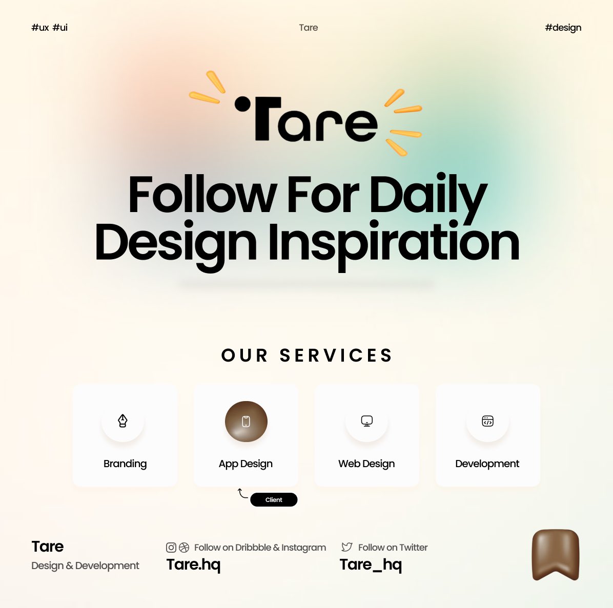 Tare_hq's tweet image. Some work in progress — mobile app and landing pages.

We’ll be back to talk more about it soon.

Really excited about this one. Let’s get it!