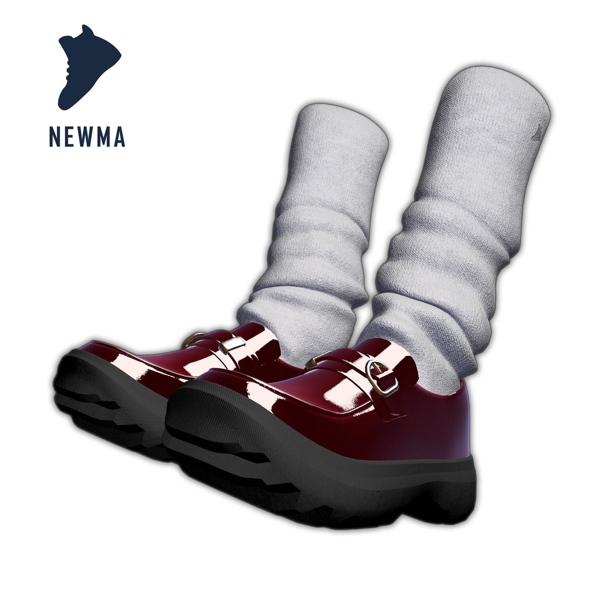 vrc_NEWMA's tweet photo. 👟「Wugi-Bugi」販売開始👟

自由でやんちゃなスニーカーローファー。  
あなたの個性に寄り添う3カラーで登場！

lilToon対応で質感カスタマイズも自由自在。  
踵潰し・フロントデザイン・装飾など、パーツの切り替えも可能です✨

#VRChat #vrc_NEWMA #booth_pm  
https://t.co/7hyAmhtnKe https://t.co/bkGF9fAV6g