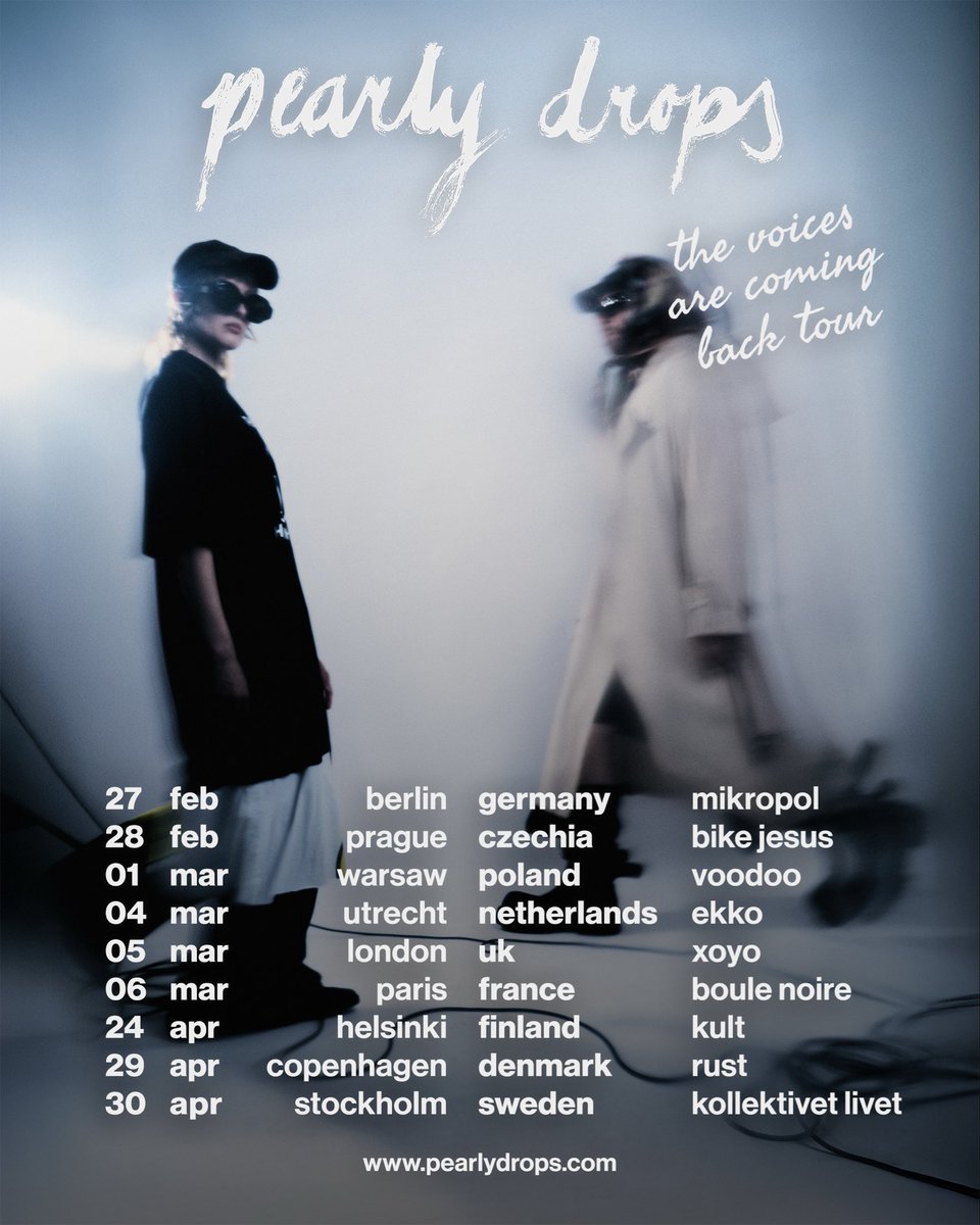 okkaayy alright the full “the voices are coming back” EU, USA &amp; Canada tour now on sale!!!! ~ pearlydrops dot c0m 😂👌 i wanna see your face!!! 🇺🇸🇪🇺🇨🇦🇬🇧