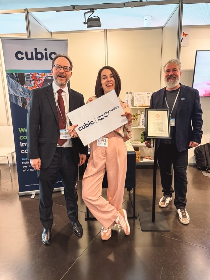 CubicTS's tweet image. 👋 Our team – excited to connect with you @ the ITSbe Congress in #Brussels today! #Cubic #ITSBE2025 #PublicTransport