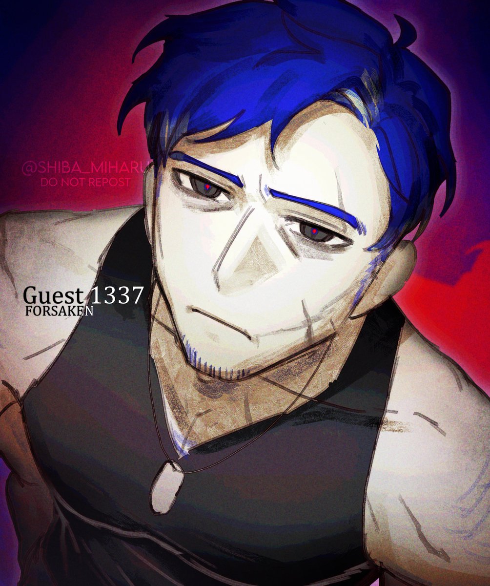 off duty...? #guest1337 #forsakenfanart #forsaken #ROBLOX