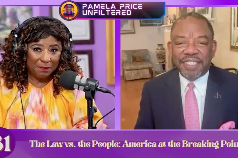 DavisVanguard's tweet image. Pamela Price Unfiltered's Season 2 premiere delves into the fight for the First Amendment, discussing the Louisiana v. Callais Supreme Court case, a $3.8M verdict for a protestor, and escalating ICE raids. 

@thepeoplesda #pamelaunfiltered, #firstamendment, #votingrights,