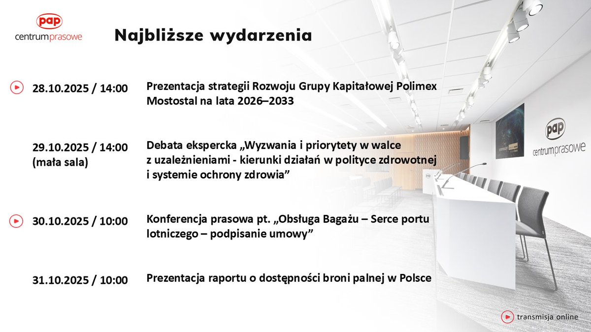 Centrum Prasowe PAP (@centrumprasowe) on Twitter photo 