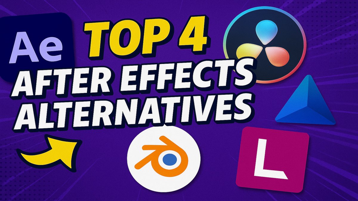 BrettInTech's tweet image. Top 4 After Effects Alternatives with Hitfilm Now Dead! 2025
Watch Here: youtu.be/l9-TFmy5xJo