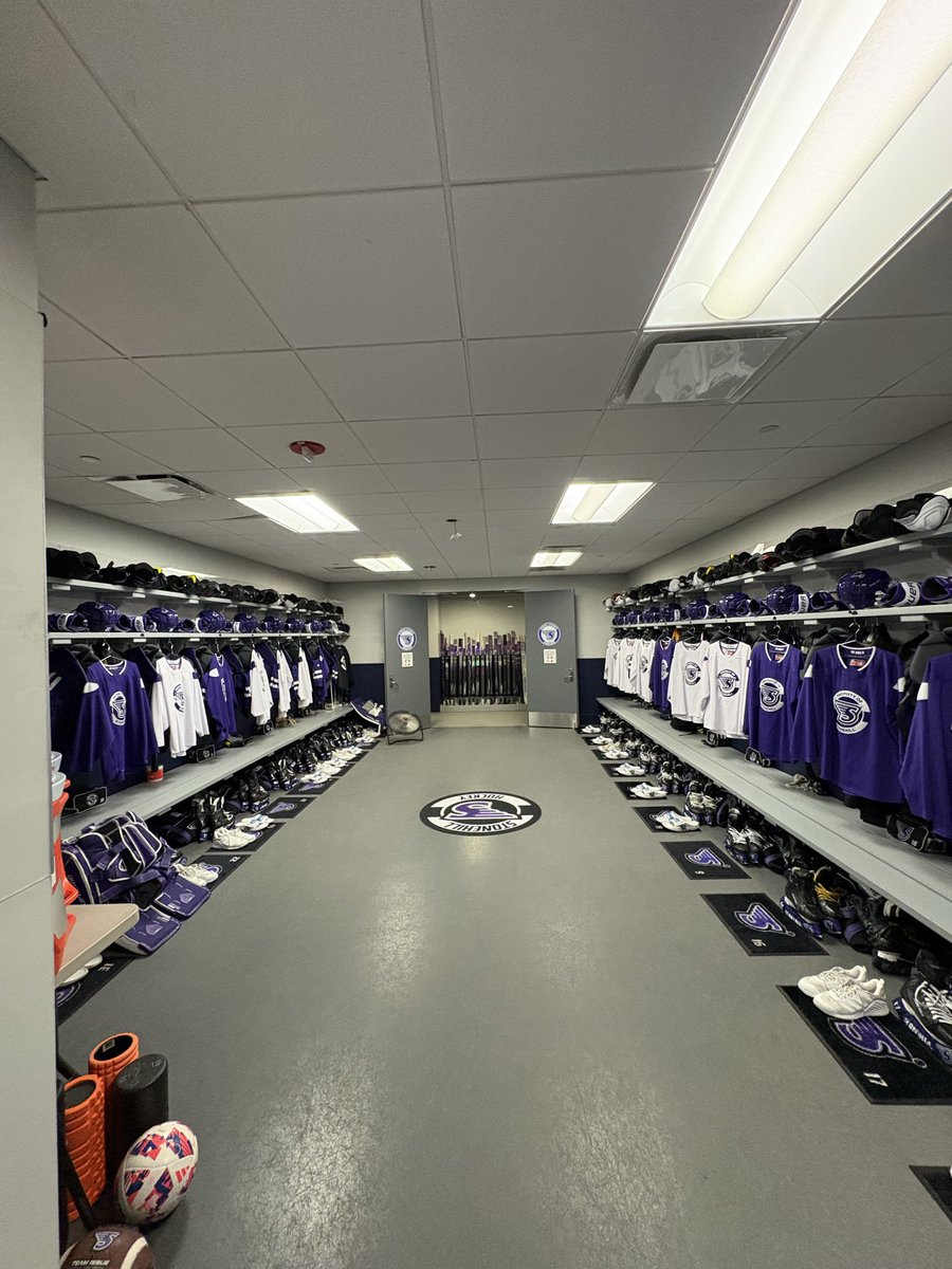 Few bags to morning skate ready 
@ Penn State