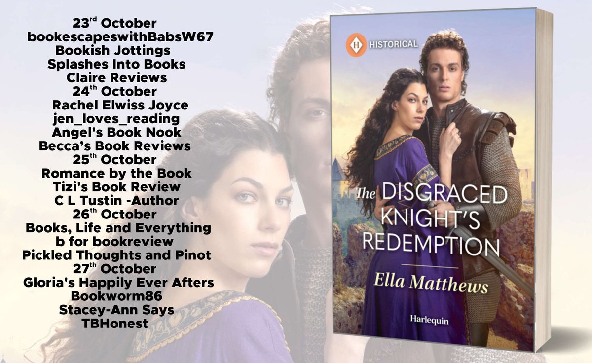 Rach RandomResources (@rararesources) on Twitter photo "A must-read for fans of rich, sumptuous and enthralling historical romances," says <a href="/BookishJottings/">Julie</a> about The Disgraced Knight's Redemption by <a href="/ellamattauthor/">Ella Matthews</a> bookishjottings.com/2025/10/23/the… <a href="/HarlequinBooks/">Harlequin Books</a> <a href="/MillsandBoon/">Mills & Boon</a> "A must-read for fans of rich, sumptuous and enthralling historical romances," says <a href="/BookishJottings/">Julie</a> about The Disgraced Knight's Redemption by <a href="/ellamattauthor/">Ella Matthews</a> bookishjottings.com/2025/10/23/the… <a href="/HarlequinBooks/">Harlequin Books</a> <a href="/MillsandBoon/">Mills & Boon</a>