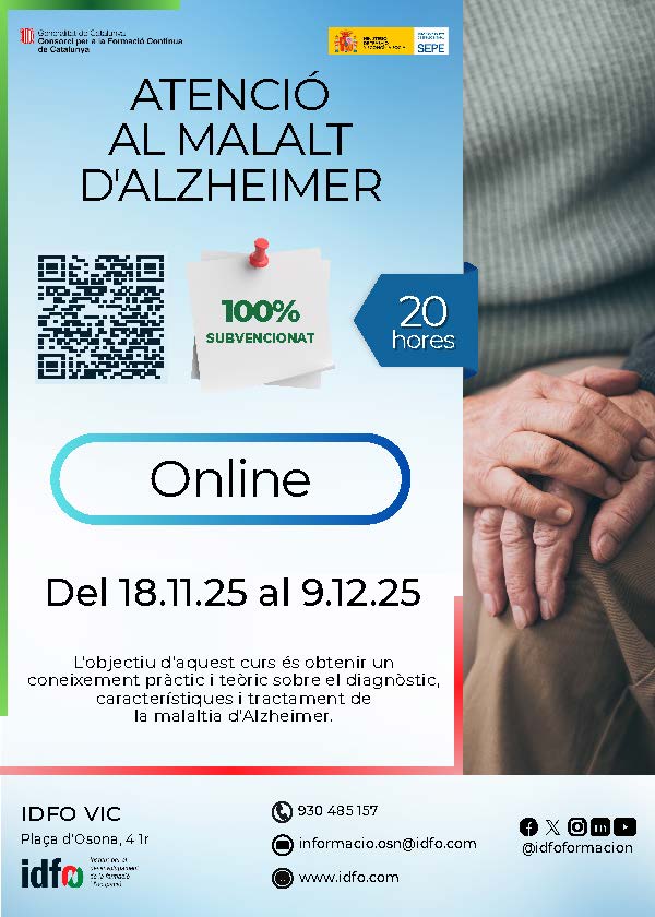 Últims cursos Online de l'any! Altres a la web
Inscripcions a :  idfo.com
#cursossubvencionats  #IDFOformacio