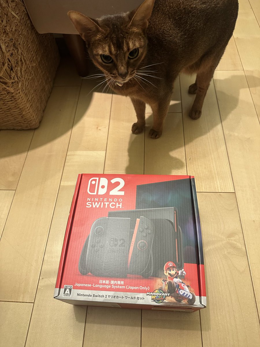 発売日に購入したSwitch2をついに開封する！