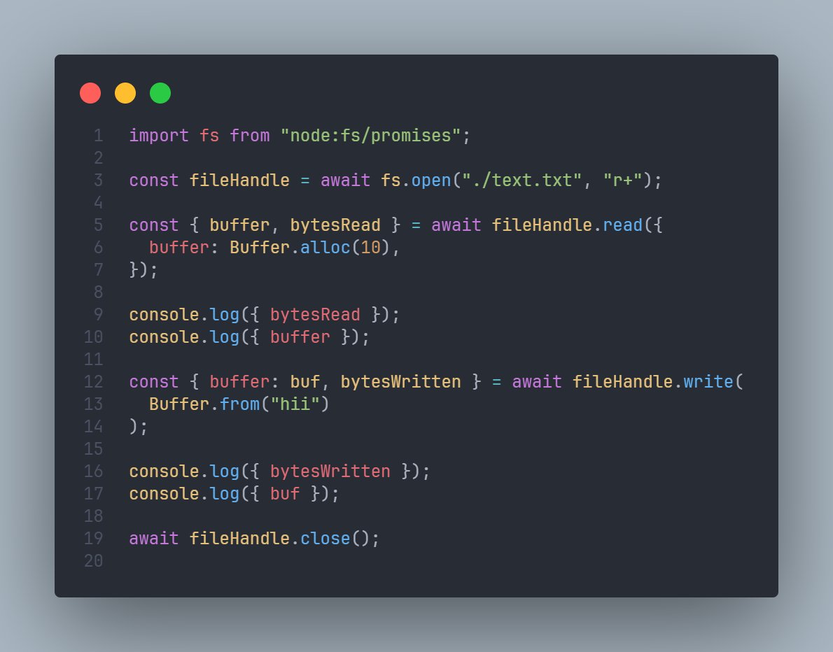 ritik65477's tweet image. 🚀 Day 109 of My Web Dev Journey – Backend
Diving into: Streams in Node.js
Last 3 days, I explored:
🔹 Data Streams & File Descriptor
🔹 Opening Files in Node.js
🔹 Reading & Writing using FD
🔹 Closing Files Efficiently
#NodeJS #BackendDev #100DaysOfCode #LearnInPublic #WebDev